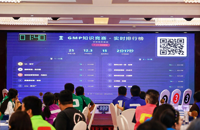 百诺医药成功举办第十届GMP知识竞赛 